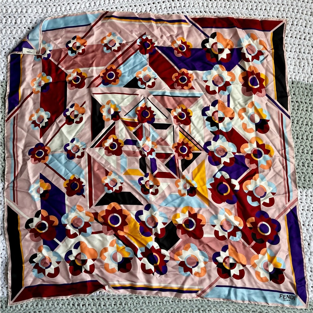 FENDI Silk Scarf